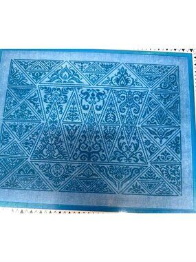 RARE Ink Circles Cirque Des Triangles Cross Stitch Pattern 247w x 185h Design